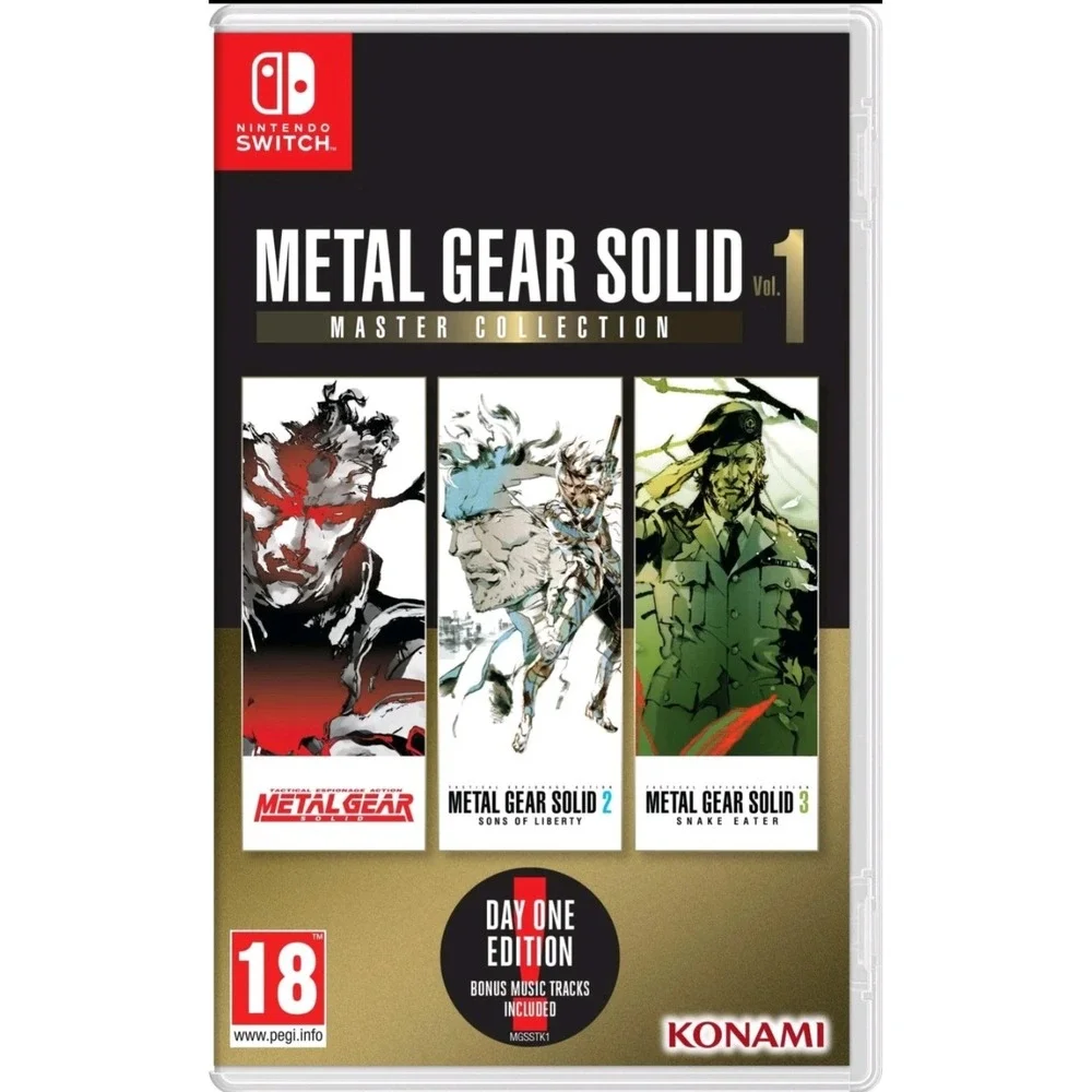 Metal Gear Solid Master‎ Collection Vol 1 Day One Edition
